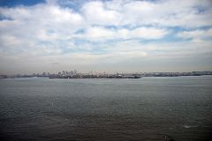 06-04 Hudson River, Brooklyn and Governors Island From Statue Of Liberty Pedestal
